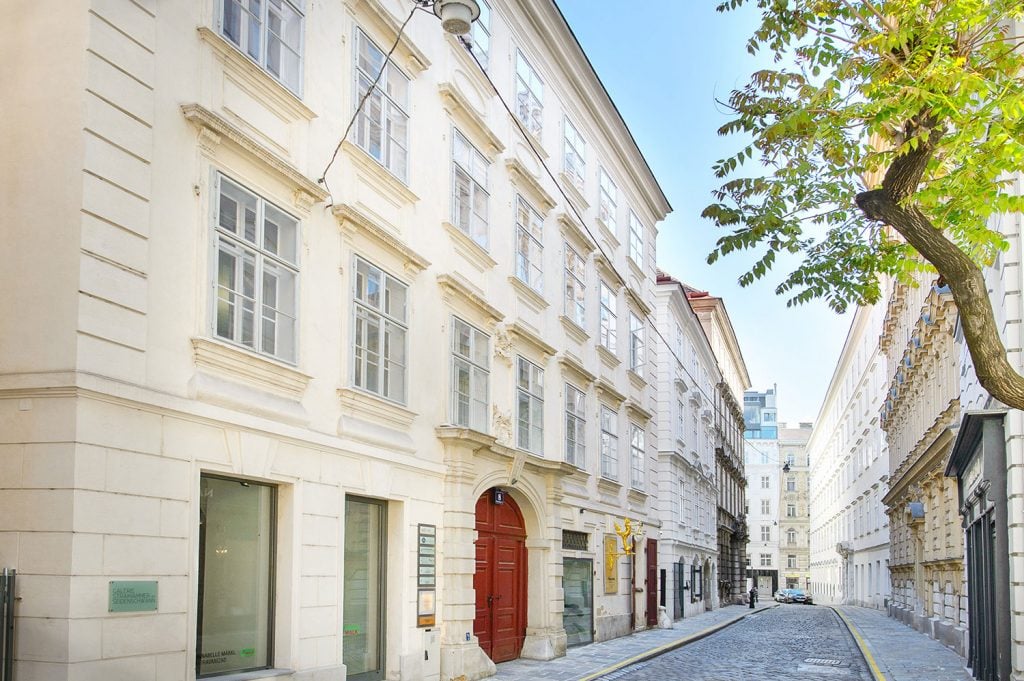 Kipferlhaus Arbeiten im Ersten Shared Office - Eingangsbereich