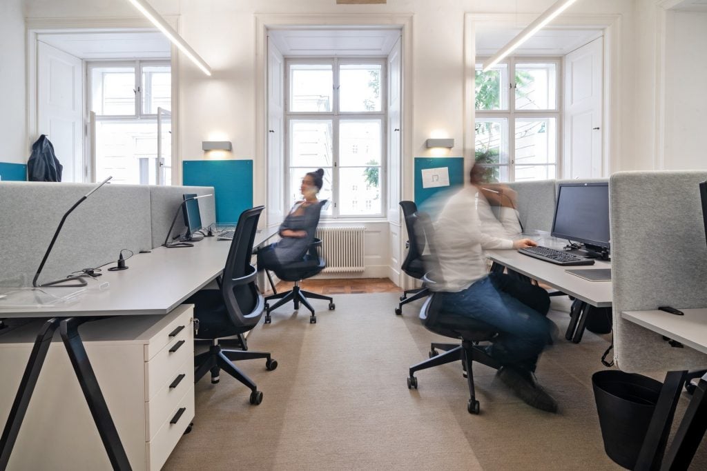 Kipferlhaus Arbeitsplatz Wien